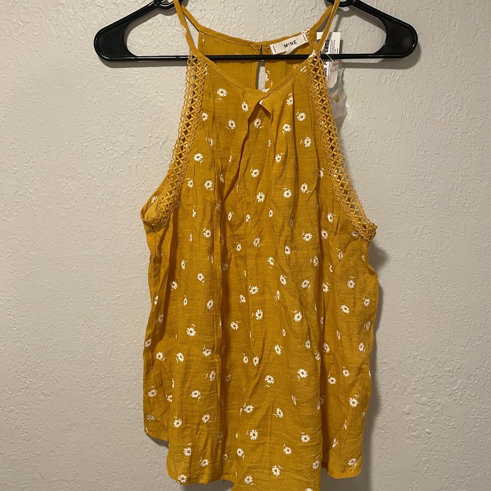 Yellow tank